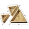 Ekena Millwork Triangle, Closed Back, Vintage Farmhouse Shadow Box Shelves, Barnwood Decor Collection, PK3 DECR15SBTRCBUF - alternate 4
